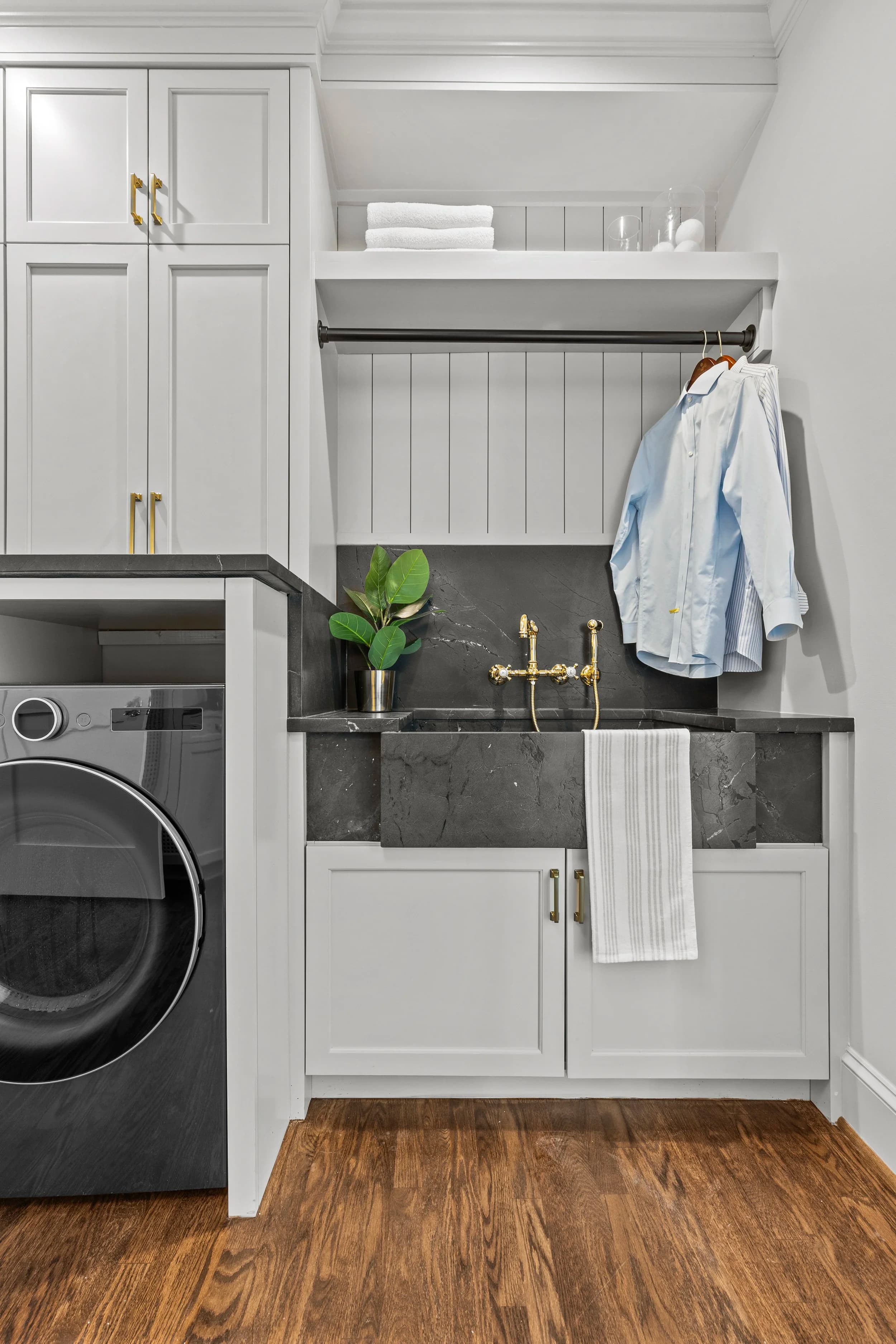 Beverly Remodel laundry — every room gets the treatment