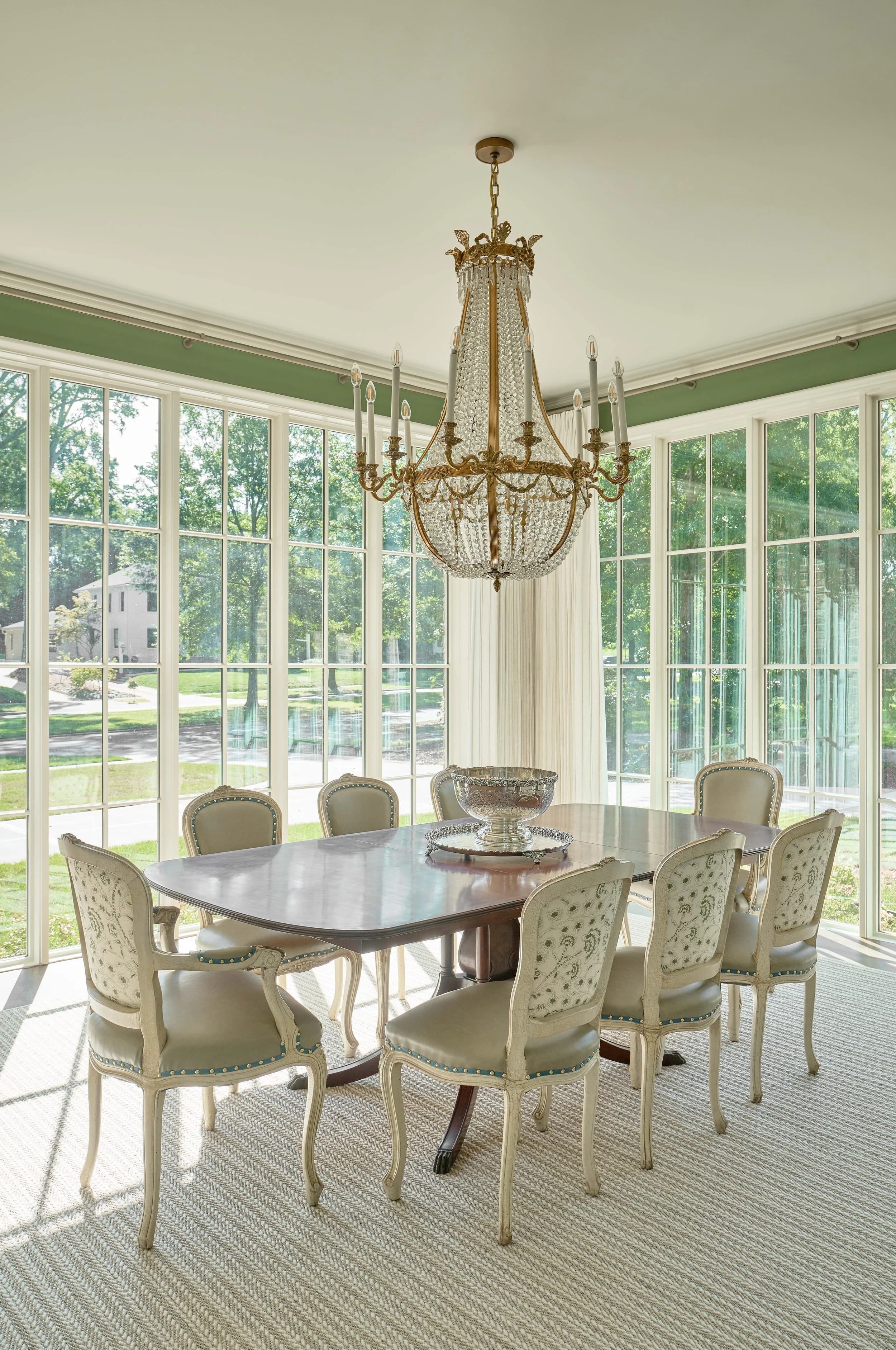 Queens Road dining room — starting with the client's vision